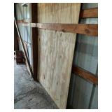 Sheet of plywood 4'x8'   1/4