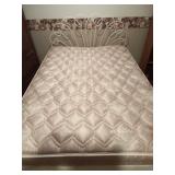 Full Sized Bed, Box Spring, Mattress, Frame,
