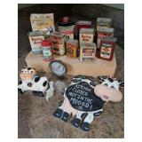 Vintage spice containers & more!