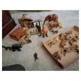 Carved wood figures & more!