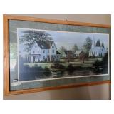 Framed picture wall decor 43x25