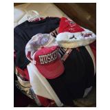 Nebraska Husker shirts, jackets, sheets, hats