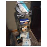 Metal stand with bandages thermometer ++