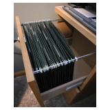 2 drawer wood file cabinet, & printer scanner