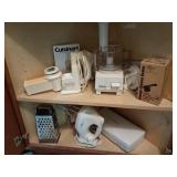 Small kitchen appliances, storage containers &