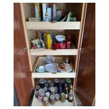 Food items contents of cabinets SEE ALL PICS