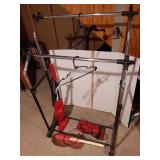 Clothes rack, dirt Devil vacuums & duster