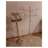 Metal music stands