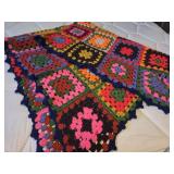 Lap blanket afghan