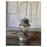 Coleman 202 camping lantern nickel