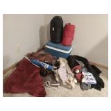 Cooler, Sleeping Bags, Blankets +
