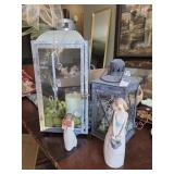 Willow tree figurines Angels, candle holders +