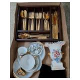 Americana Golden Heritage flatware, some