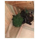 Christmas tree & carpet pieces