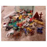 Small plastic toys