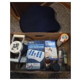 Maxi rub and foot massagers, ice pack, shoe