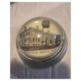 Hastings Senior High paperweight w/ brick pc