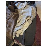 Ladies sweatshirts, coats +