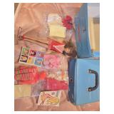 Skipper doll, outfits, and box