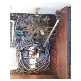 Yard sprinklers, hose,  real,  and others
