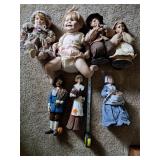 Pilgrim figurines & porcelain dolls