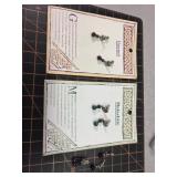 Earrings with stones