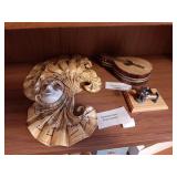Carnival mask from Venice & mapsa music box