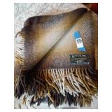 Connemara  wool / rug blanket made in the