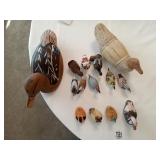 Ducks, Wood-Ceramic