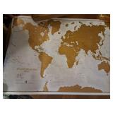 Scratch World Map - Scratch off places you