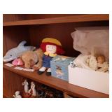 Stuffed Animals,  Madeline doll, Cinderella
