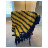 Handmade afghan 62" x 62"