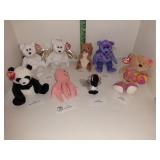 Beanie Babies: Halo II, Inky, Ming & others