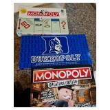 Monopoly board games - Dukeopoly