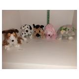 Webkinz: collie, poodle, elephant & other