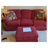 Broyhill sofa love seat & ottoman sofa 84x34x35