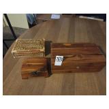 Jewelry boxes Lane dresser chest +