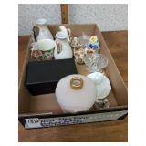 Perfume bottles ring holders +