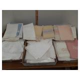 Vintage Embroidered linens