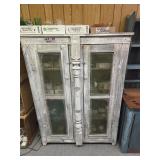 White cabinet, no contents!