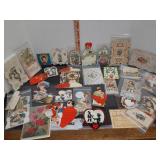 Valentines, cut cards : Little miss muffett &