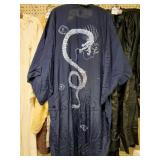 Navy dragon kimono