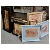 Large lot of lovely new wall decor
