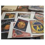 New Fruit box labels