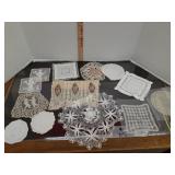 Hairpin Lace & doilies