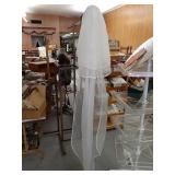 Bridal veil approx 74" long