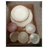 Fireking Dishes, Shell Pattern