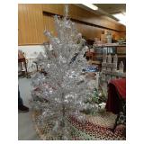Tinsel Christmas tree 5