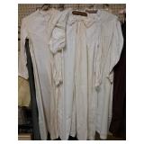 3 vintage ladies nightgowns + night cap