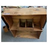 3 wood crates, 2 large & 1 small
